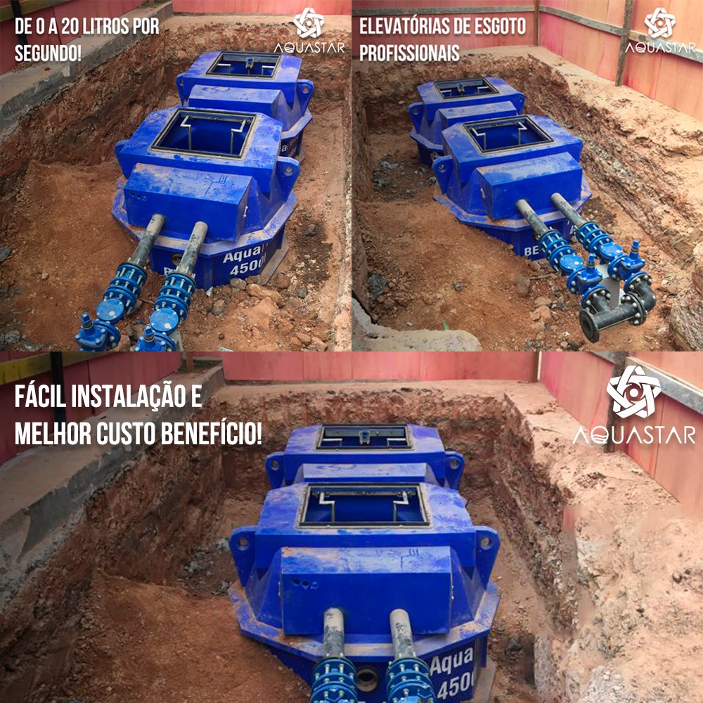 Instalação Elevatória 4500L