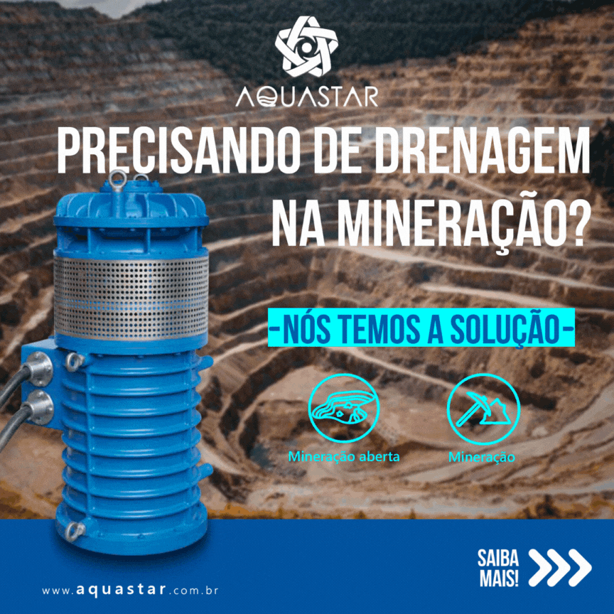Precisando de drenagem na mineração?