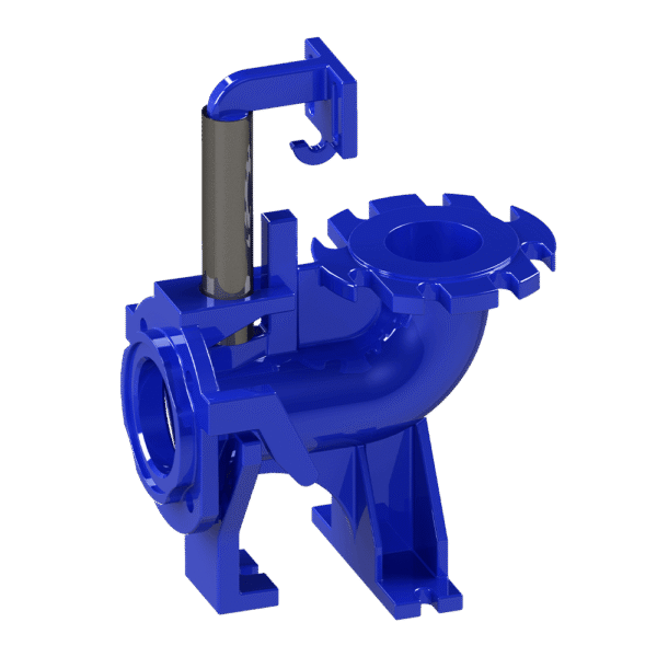 Pedestal para bomba 3" - descarga horizontal
