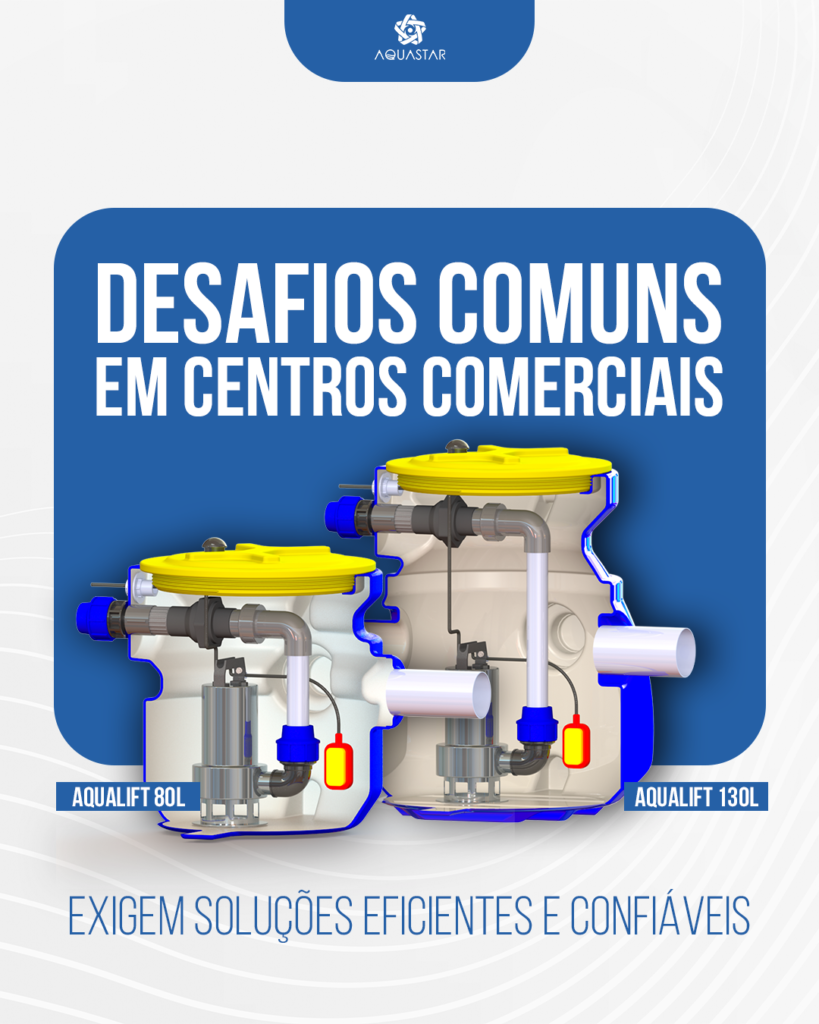 Soluções Aquastar para centros comerciais