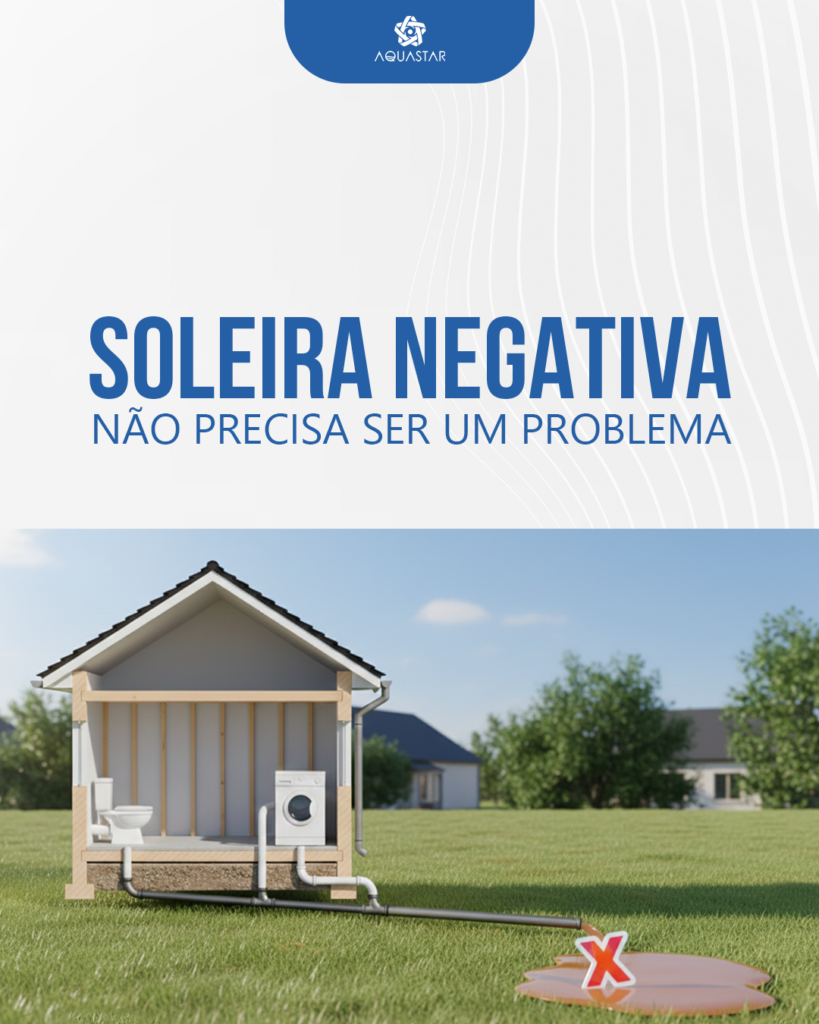 Soleira negativa não precisa ser um problema!