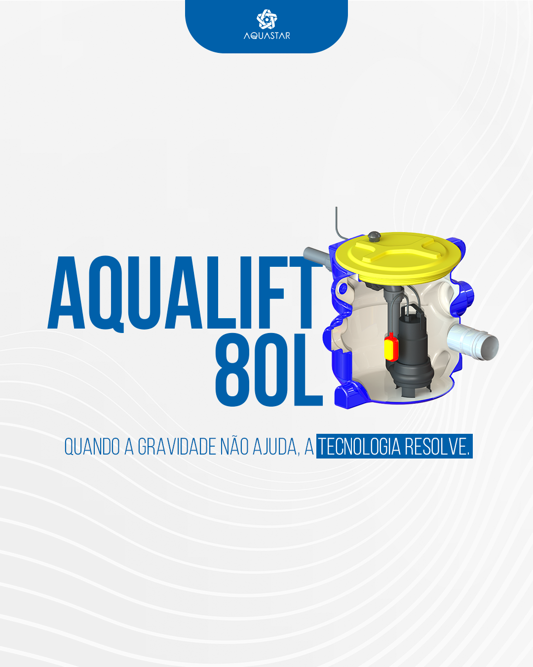 O papel da Aqualift 80L no saneamento residencial