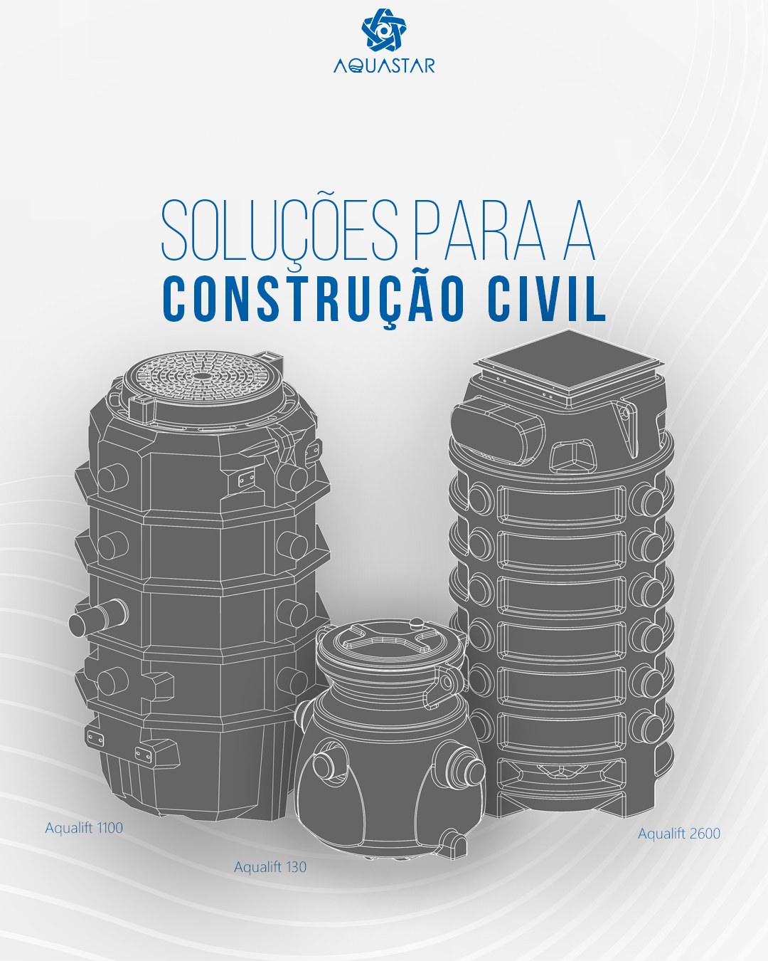 Soluções Aquastar para a construção civil