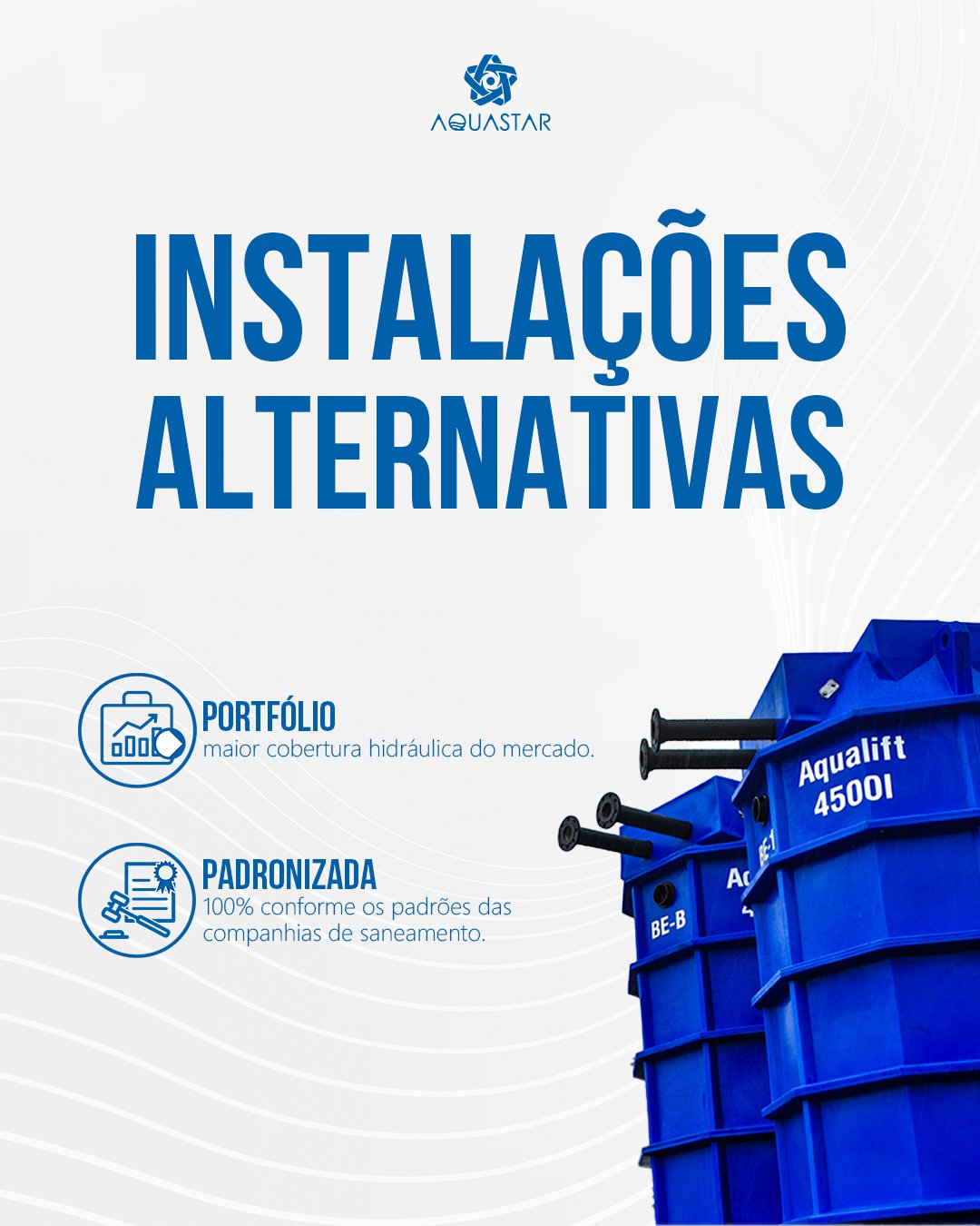 Conheça as instalações alternativas para sua elevatória!