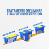 Etapas que compõem o sistema de tratamento preliminar