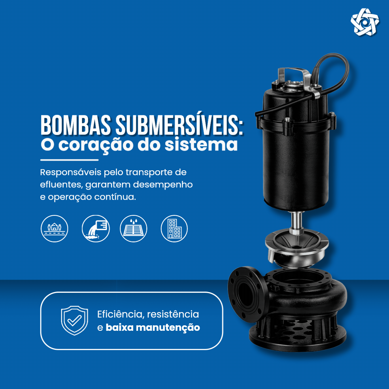 A evolução das bombas submersíveis